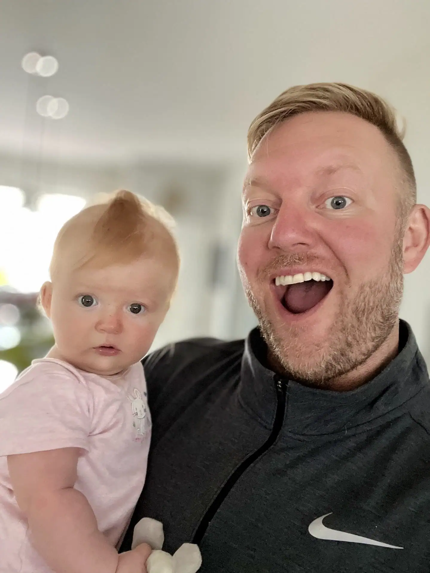 Brian with his daughter